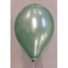 12'' Local Round Atex Metallic Mint Green Balloon